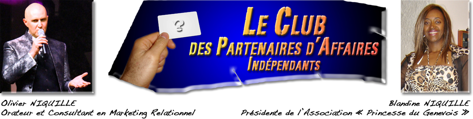Ent&ecirc;te : Le Club des Partenaires d'Affaires Ind&eacute;pendants
